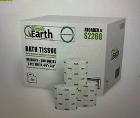 S2260 Small Roll Toilet Tissue 2-Ply
