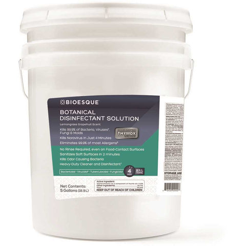 310650025 BIOESQUE 5 Gal. Botanical Disinfectant Solution Pail