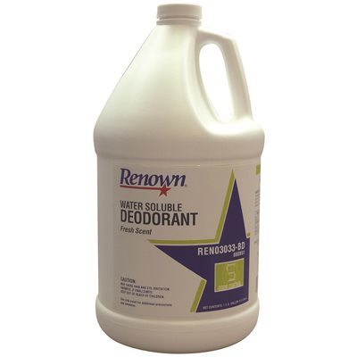 REN03033-BD Renown 1 Gal. Fresh Scent Water Soluble Deodorant 4/cs