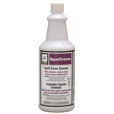 SOD SPA7320-12 SPARTAN CHEMICAL COMPANY SparCreme 1 Quart Lime Scent Restroom Cleaner 12/CS